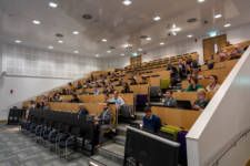 Event crowd in seats