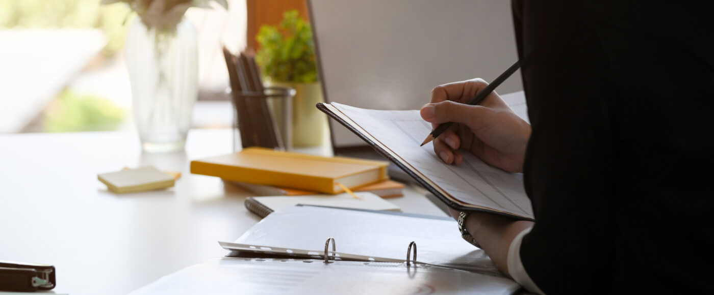 I Stock Business Angel Funding business professional writiing critria on paper list