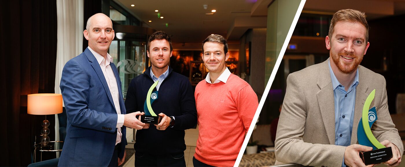 Shane O Hanlon Funding for Growth Manager at Inter Trade Ireland with Best New Start and Best Early Stage winners