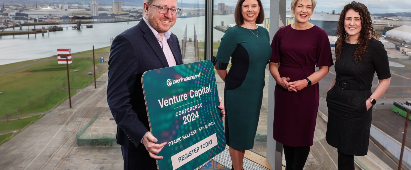 Gary Stokes Programme Manager InterTradeIreland, Margaret CEO InterTradeIreland, Susan Hayes Culleton Managing Director Hayes Culleton Group, Laura Haldane Co founder of Sci Leads