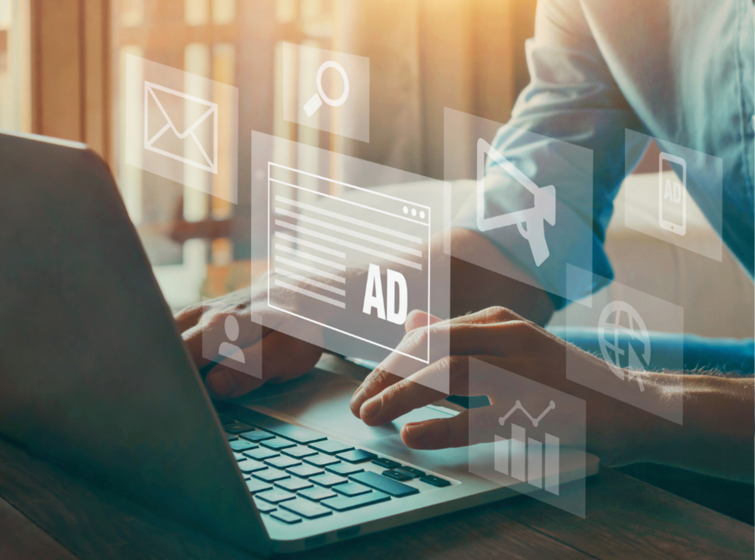 Digital marketing concept