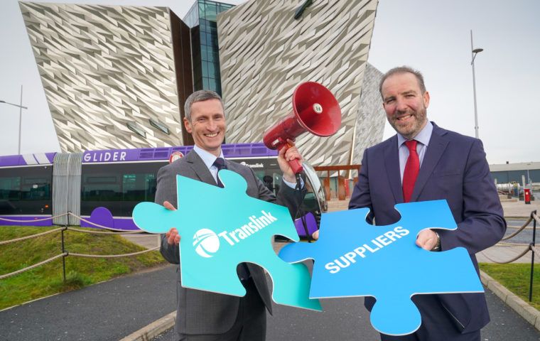 translink suppliers holding jigsaw pieces