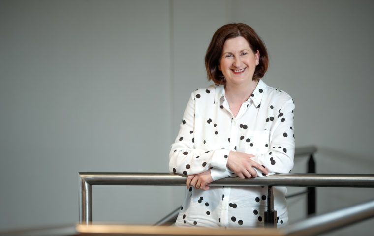 Dianne Dundas on Stairs 4