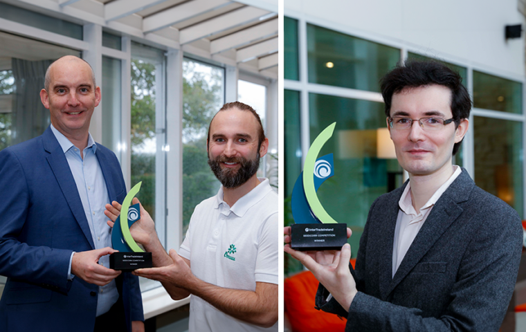 Shane O Hanlon Funding for Growth Manager at Inter Trade Ireland with Connacht and Leinster Best New Start and Best Early Stage winners thumbnail