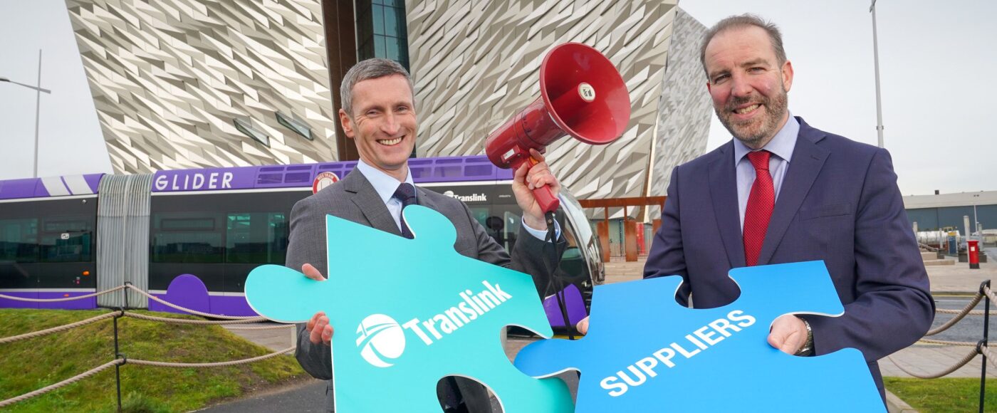 translink suppliers holding jigsaw pieces