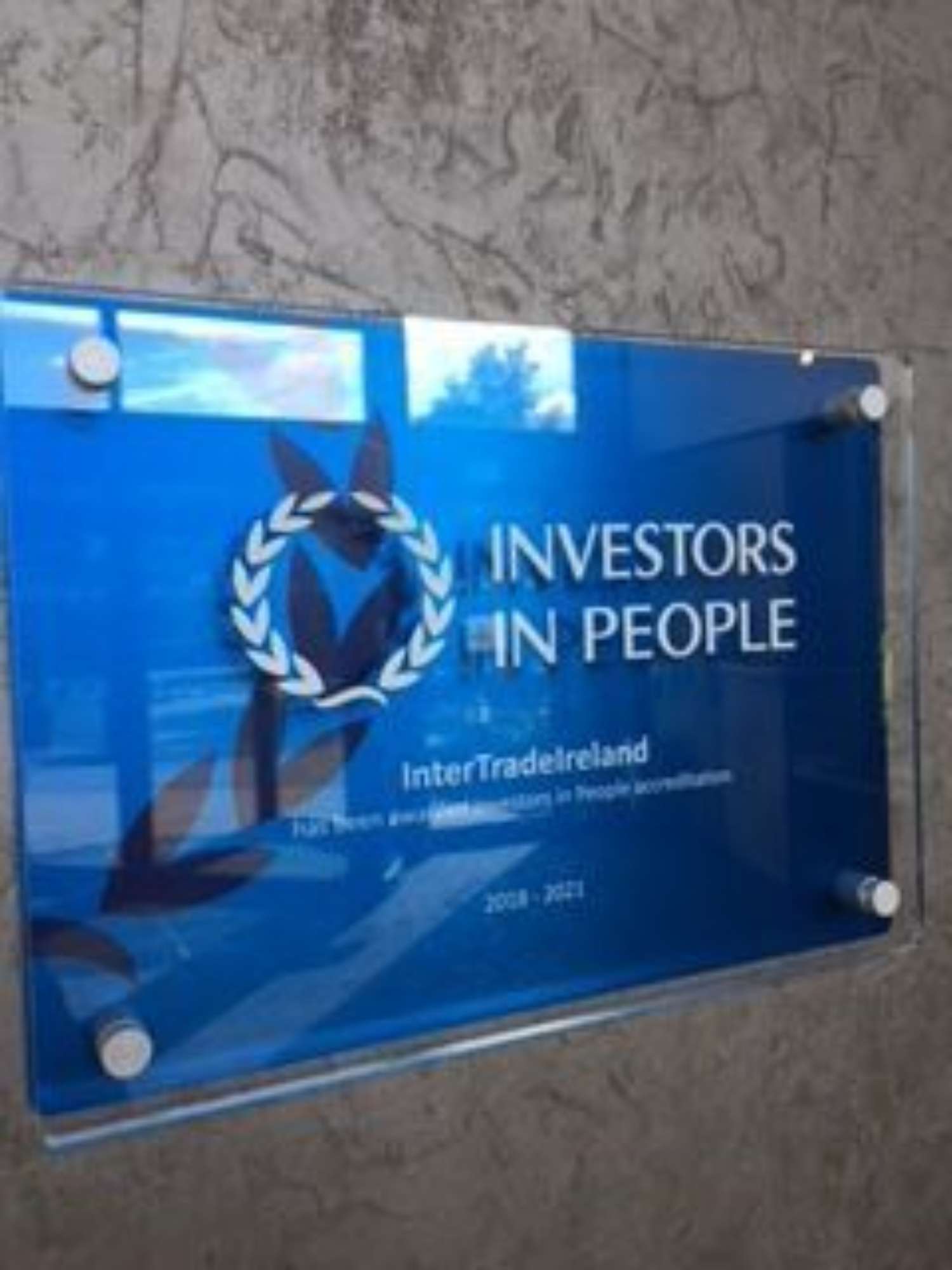 Investors in people Plaque