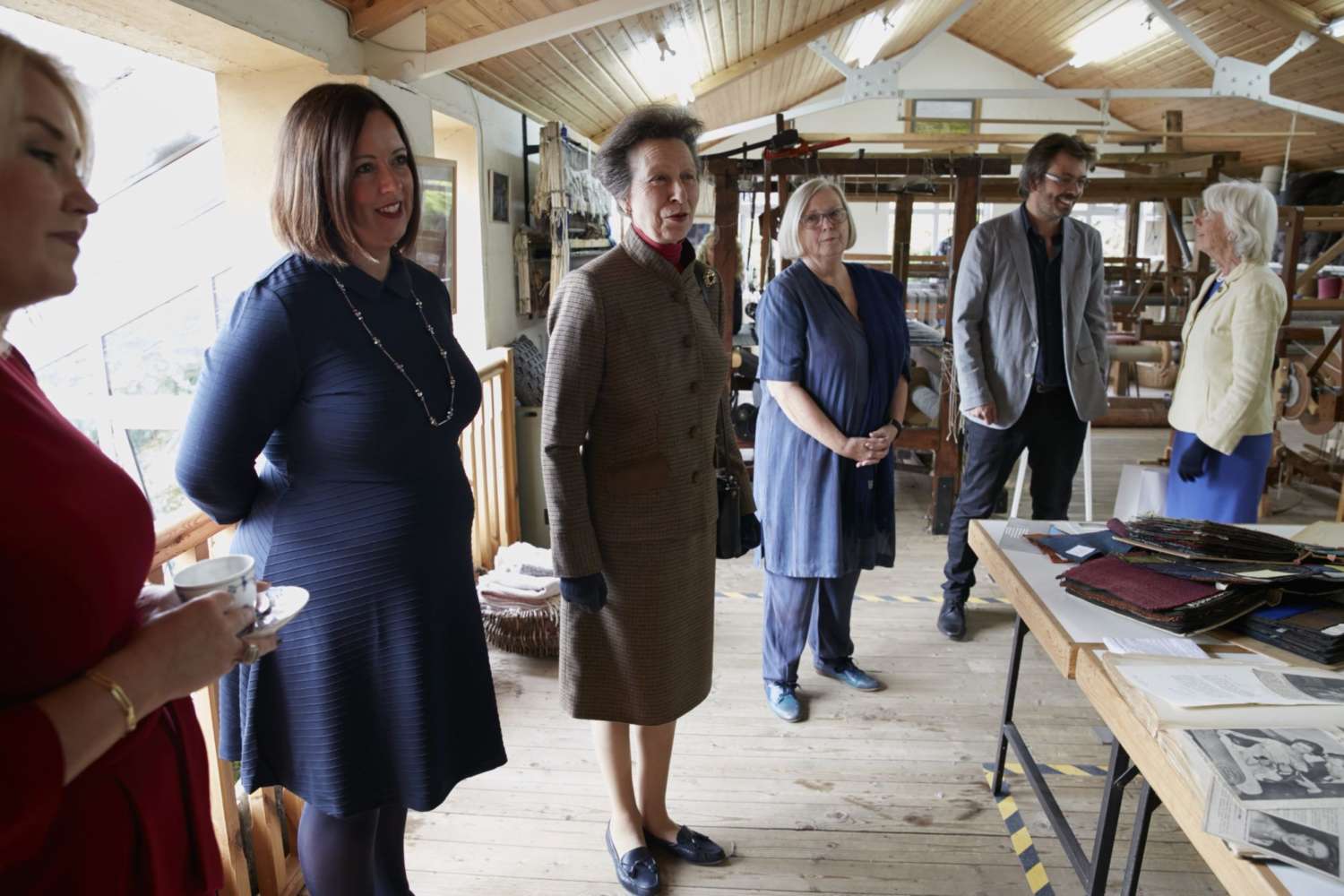 Mourne Textiles Royal Visit 028 e1536569303660